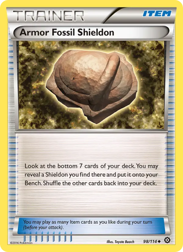 Card image of Armor Fossil Shieldon