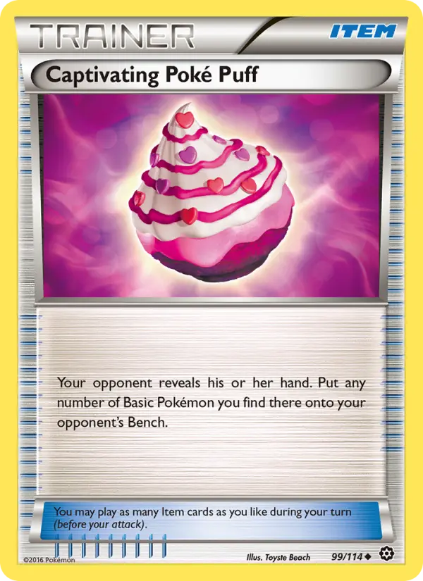 Card image of Captivating Poké Puff