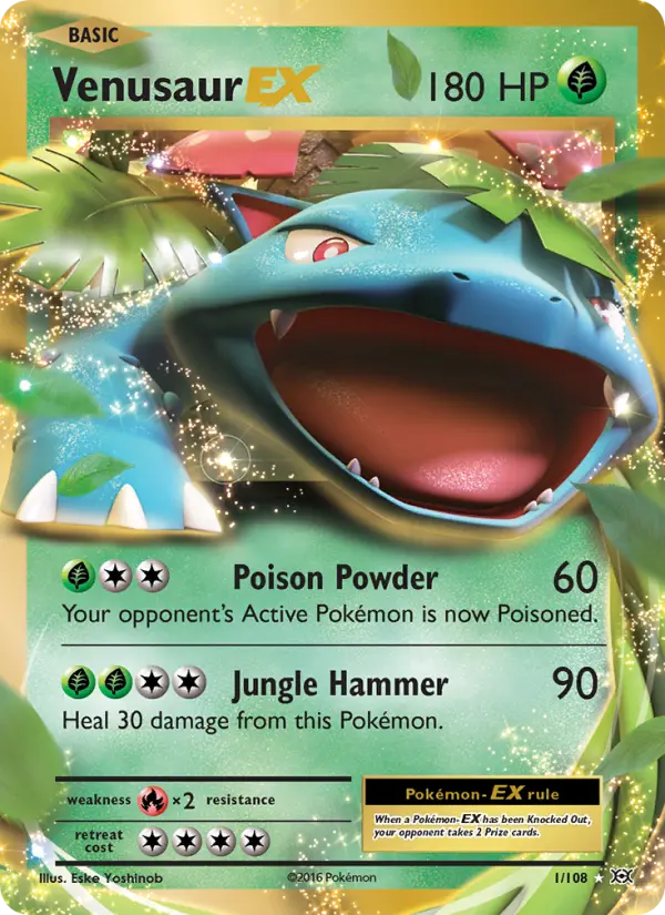 Card image of Venusaur EX