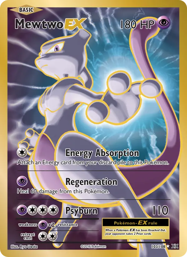 Card image of Mewtwo EX