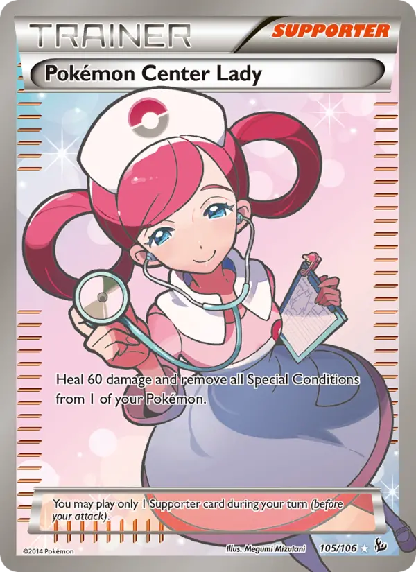 Card image of Pokémon Center Lady