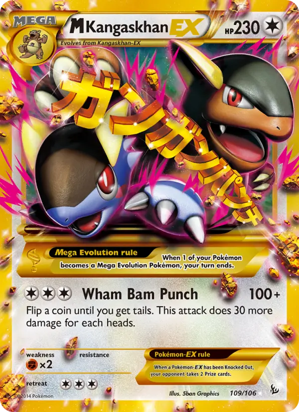 Card image of M Kangaskhan EX