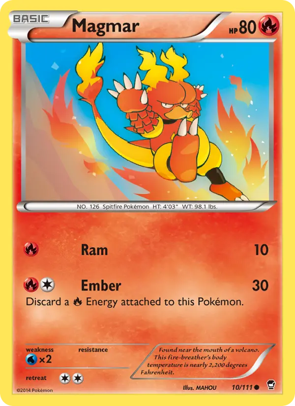 Card image of Magmar