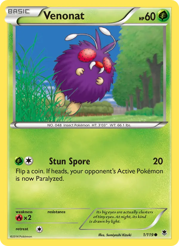 Card image of Venonat