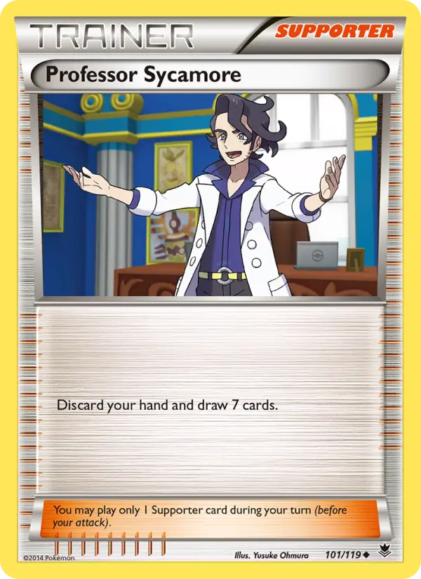 Card image of Professor Sycamore