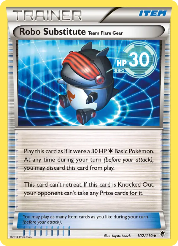 Card image of Robo Substitute Team Flare Gear