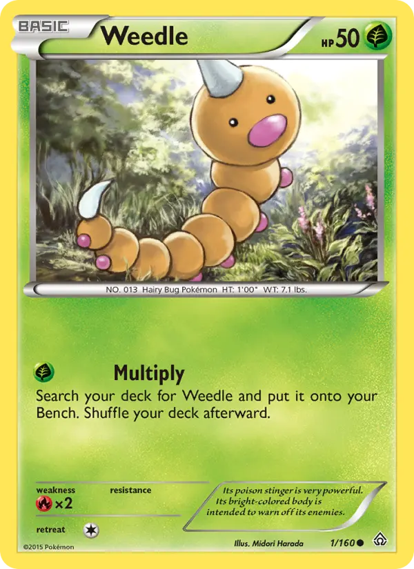 Card image of Weedle