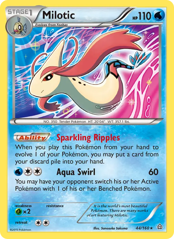 Card image of Milotic