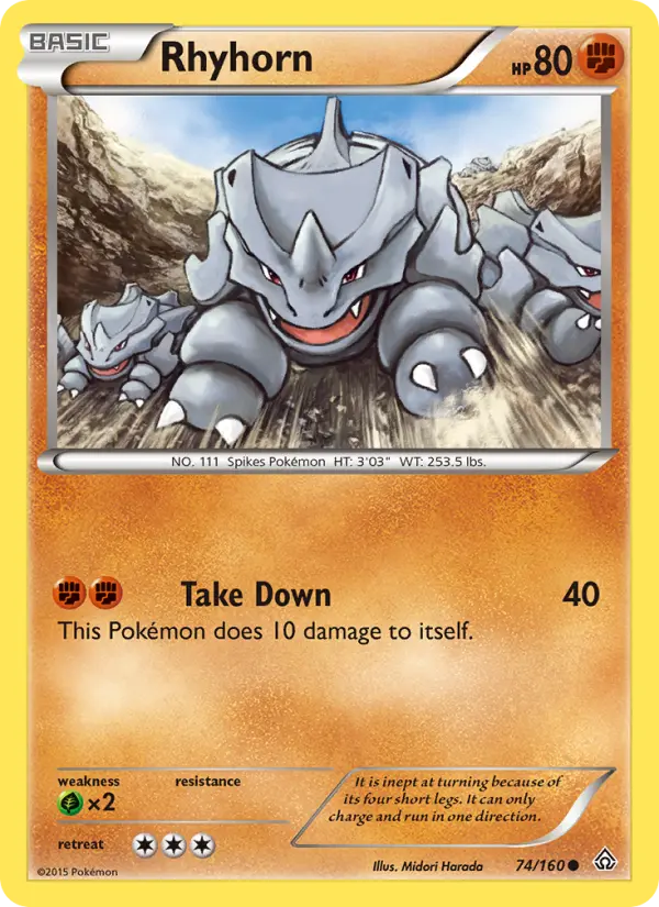 Card image of Rhyhorn