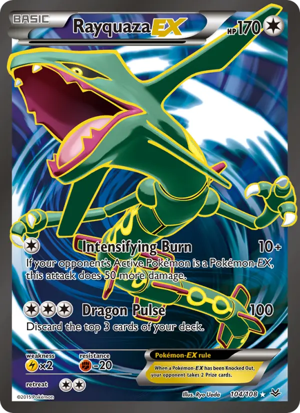 Card image of Rayquaza EX