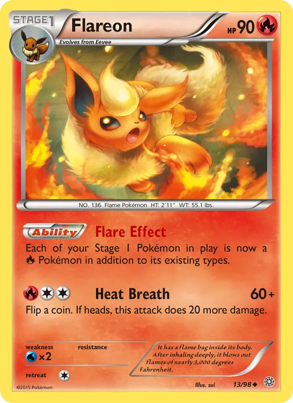 Card image of Flareon