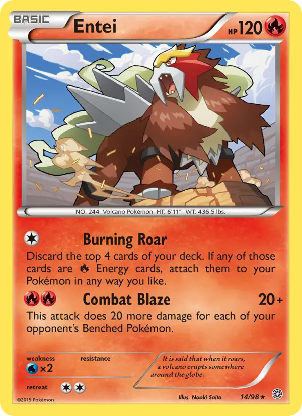 Card image of Entei