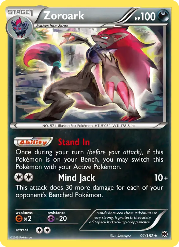 Card image of Zoroark