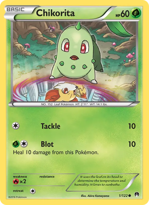 Card image of Chikorita