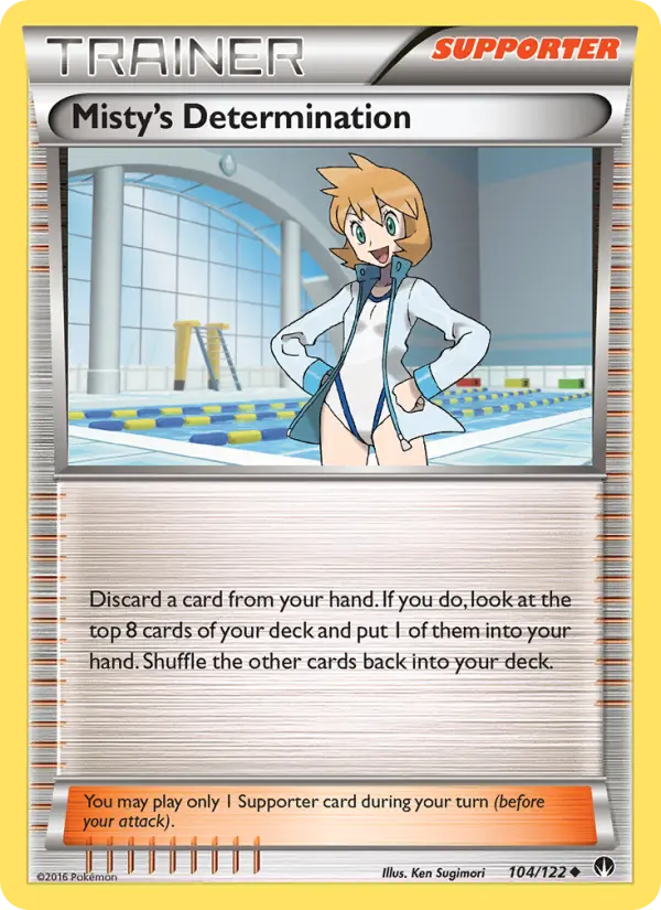 Card image of Misty's Determination