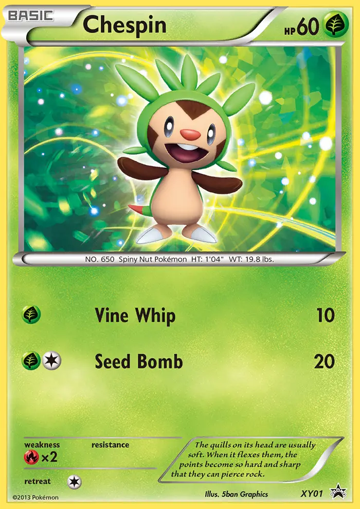Card image of Chespin