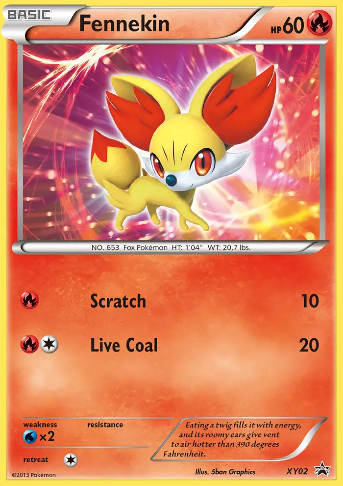 Card image of Fennekin