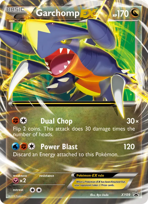 Card image of Garchomp EX